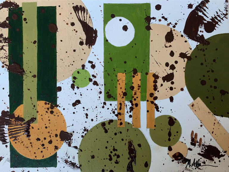 Imperfection painting-1, Art by Maria