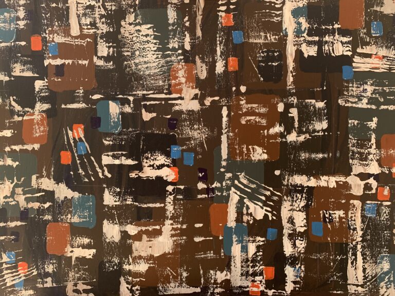 Shoah alef Acrylic on canvas 50x70 cm Painting by Art by Maria Altman