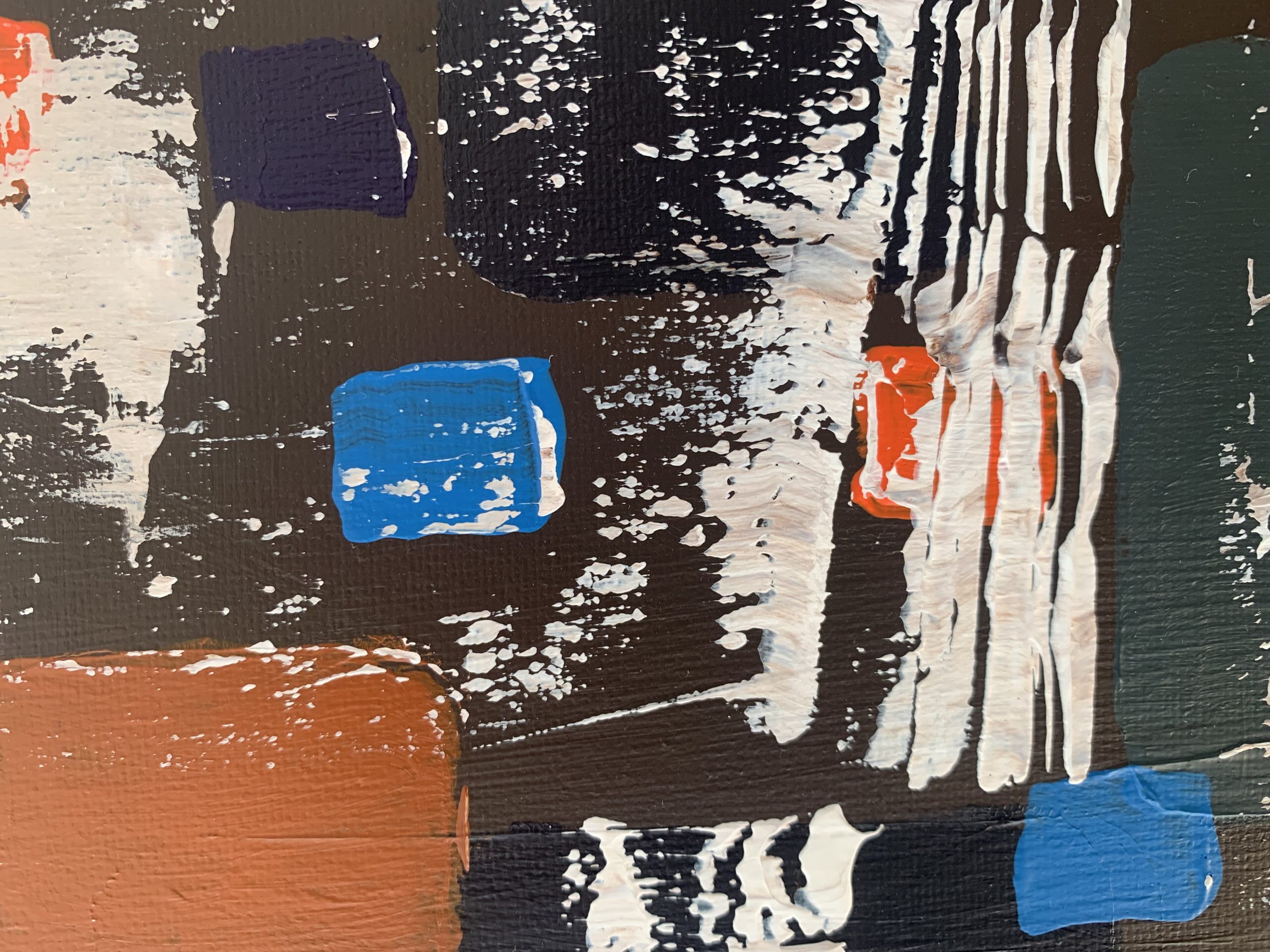 Shoah alef Acrylic on canvas 50x70 cm Painting by Art by Maria Altman