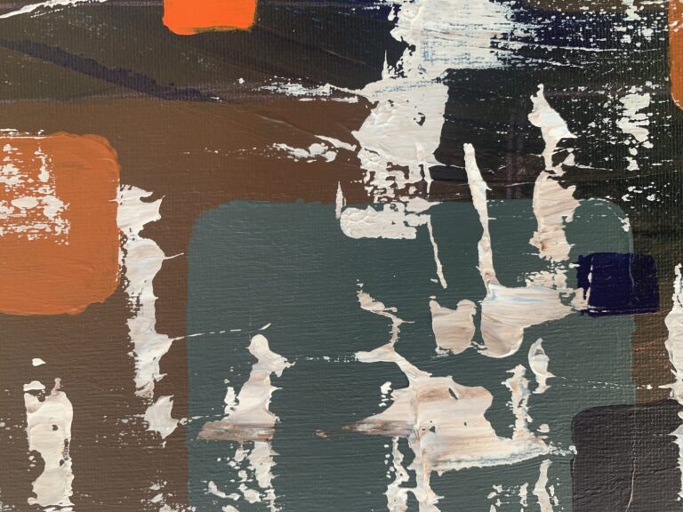 Shoah alef Acrylic on canvas 50x70 cm Painting by Art by Maria Altman