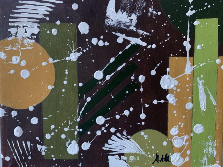 Imperfection painting-2, Art by Maria Altman