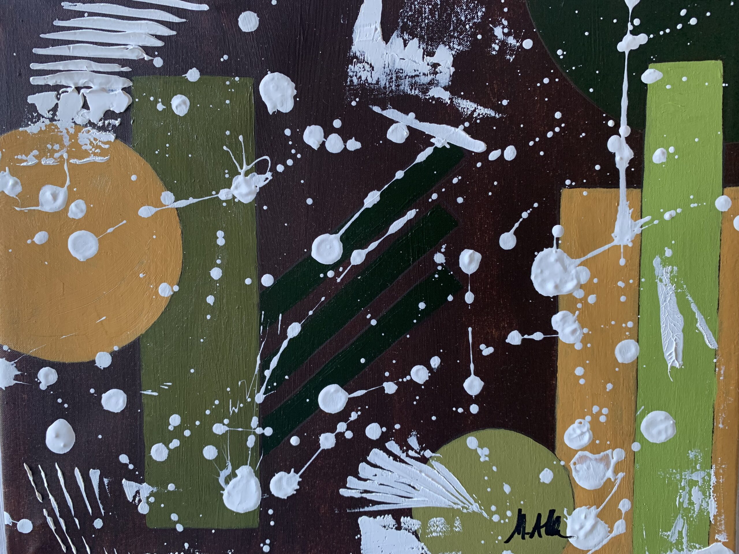 Imperfection painting-2, Art by Maria Altman